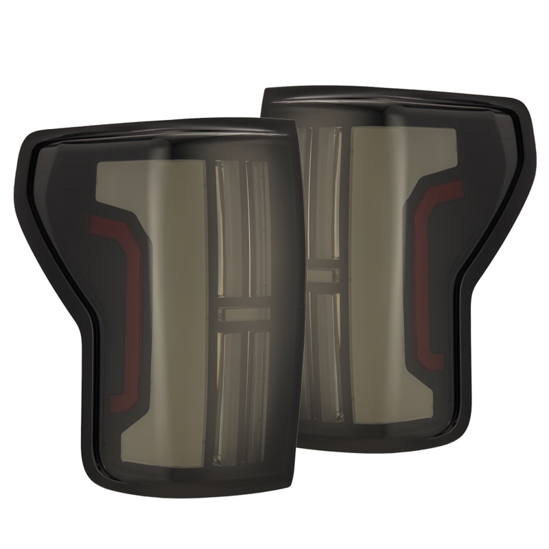 07-13 Toyota Tundra Nova-Series Prismatic LED Tail Lights Black