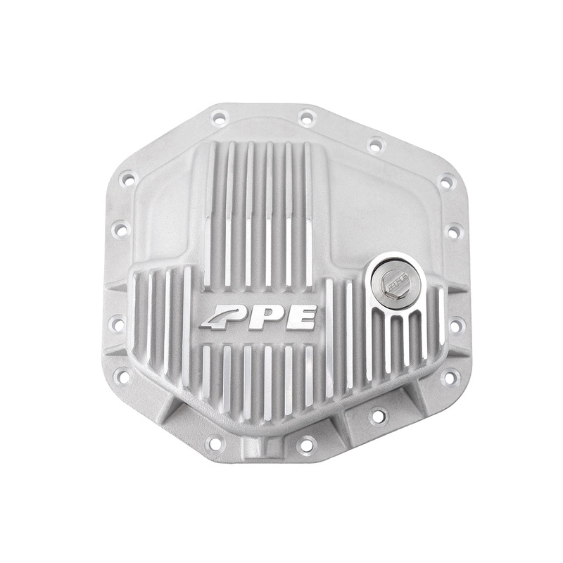 23-25 Ford Super Duty Dana M235 -14 Bolt Heavy-Duty Cast Aluminum Front Differential Cover Raw Pacific Performance Engineering