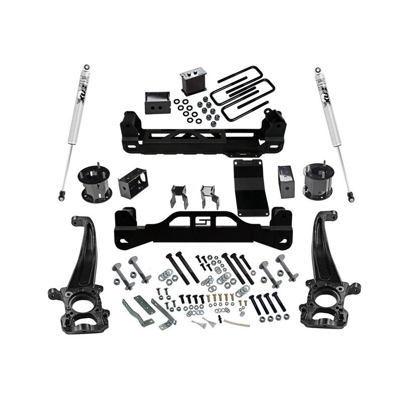 4.5″ Lift Kit w/ FOX Shocks – 15-20 F150 4WD K126F
