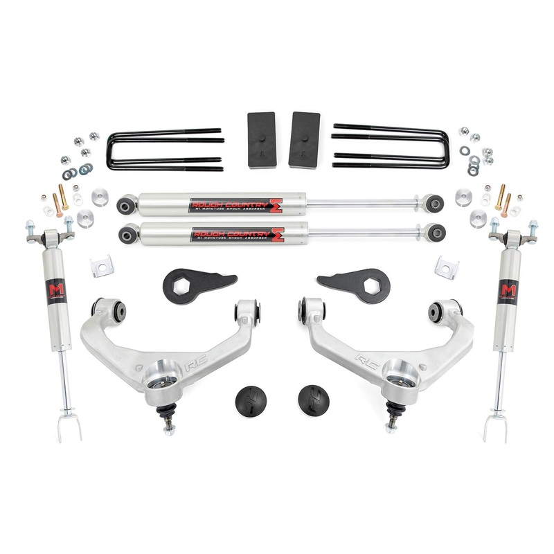 Rough Country 3.5 Inch Lift Kit M1 Fits Chevrolet/GMC 3500 2/4WD 2011-2019