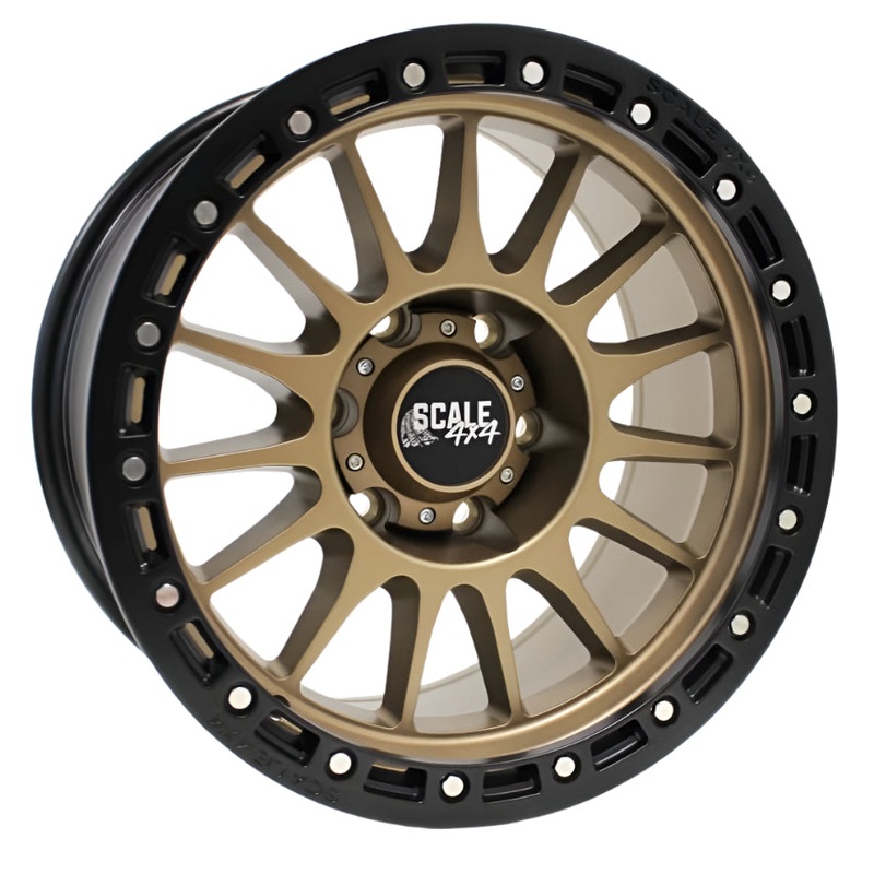 SCALE4X4 S01 Matte Bronze 17″ Wheels – 17×8.5 / +0 / 5×127