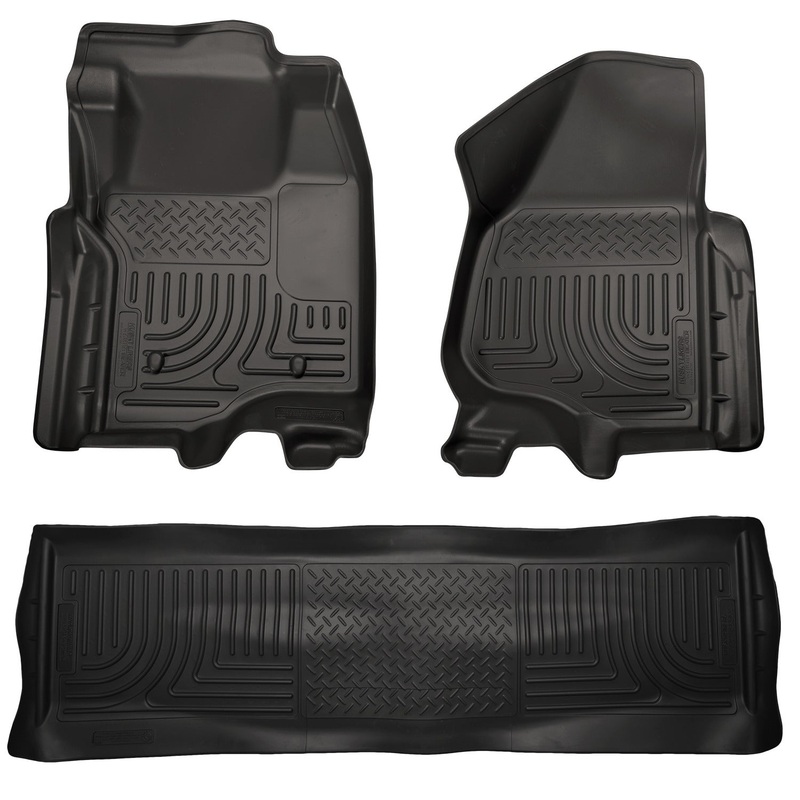 Weatherbeater – Front & 2nd Seat Floor Liners (Footwell Coverage) 98711