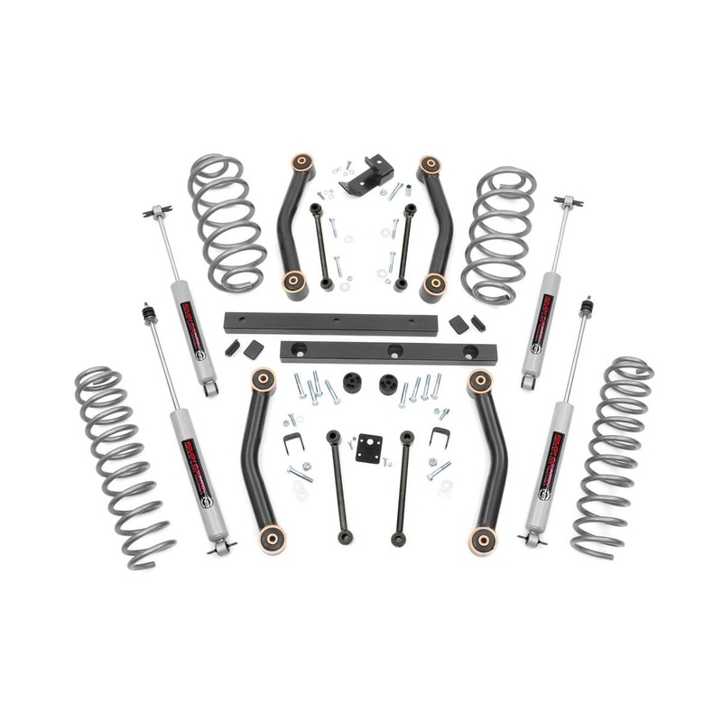 4 Inch Lift Kit | Jeep Wrangler TJ 4WD (1997-2002)