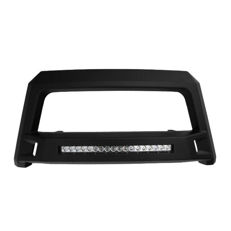 Lund 86521214 Revolution Bull Bar with Integrated LED Light Bar, Black Steel Compatible with + GM Trucks & SUV’s 2007
