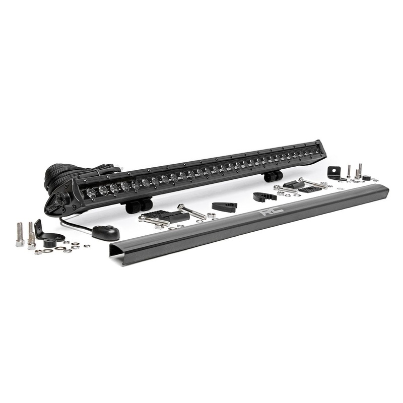 30 Inch Black Series LED Light Bar | Single Row