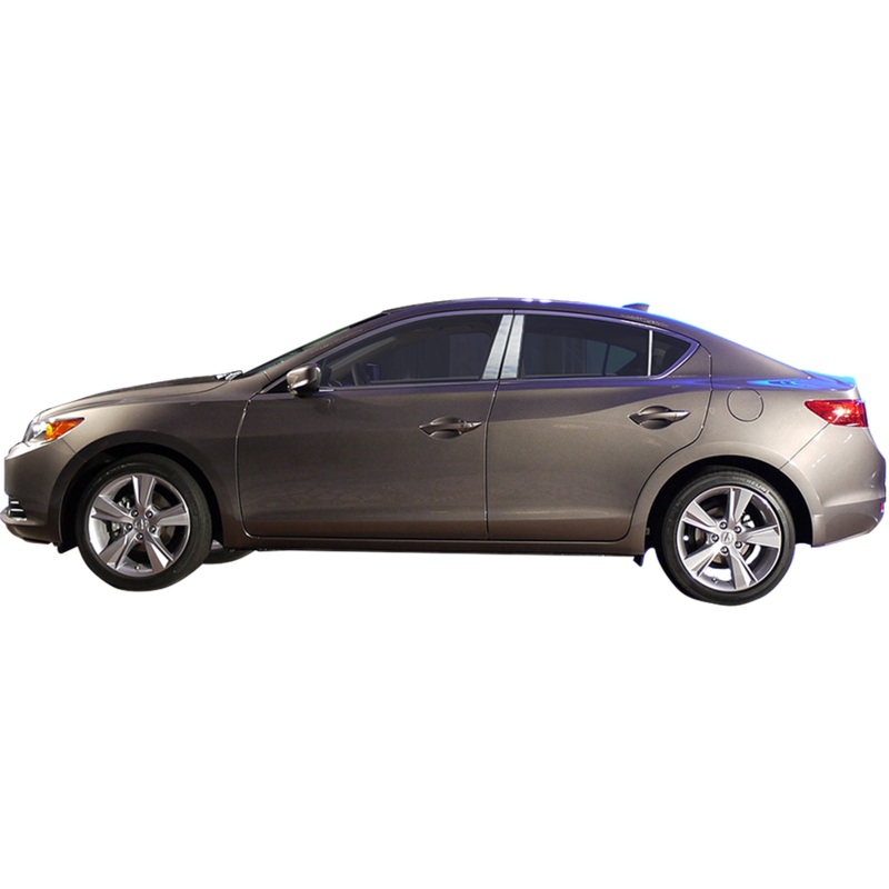 Acura ILX 2013-2022 Sedan (4pc Stainless Steel Pillar Post Trim  ) PP13205 QAA