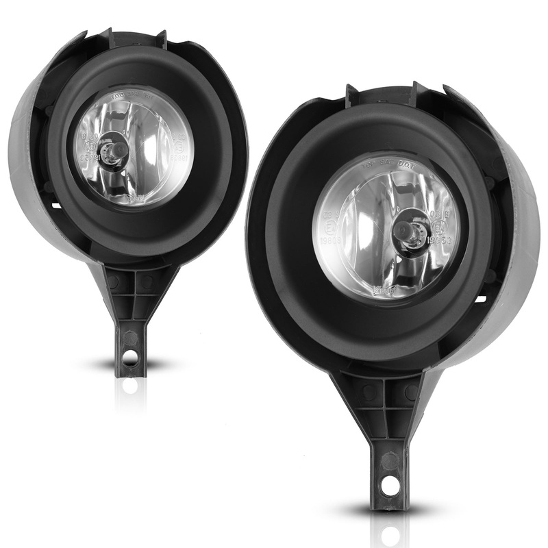 For 2005-2019 Nissan Frontier Fog Lights – Clear