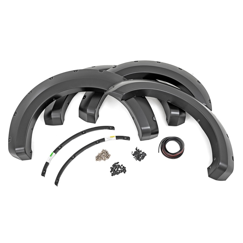 Pocket Fender Flares | D1 Stone Gray | Ford F-250/F-350 Super Duty (17-22)