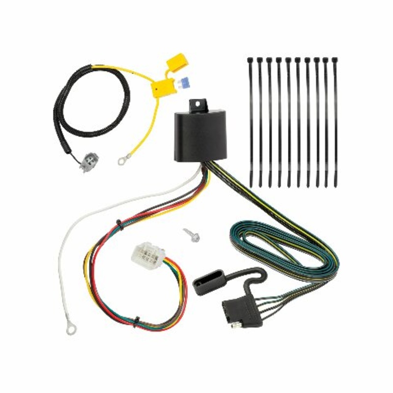 Tekonsha 118277 Tow Harness, 4-Way Flat, w/Circuit Protected ModuLite HD Module, Compatable with 2016-2021 Mitsubishi Outlander