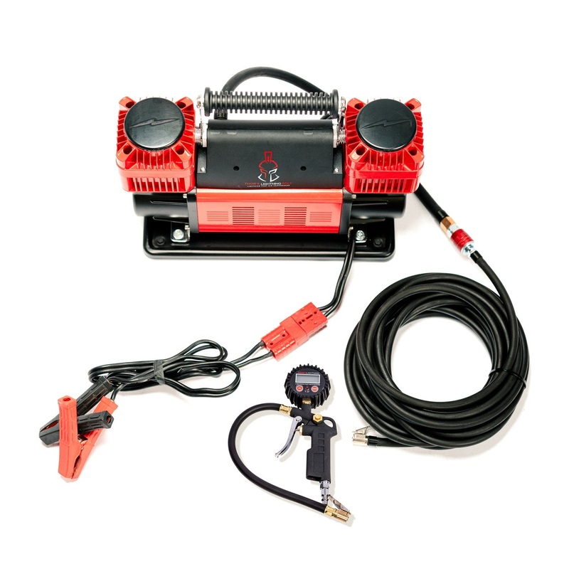 Thor’s Lightning Bolt Portable 12v True Dual Air Compressor 10.6 CFM