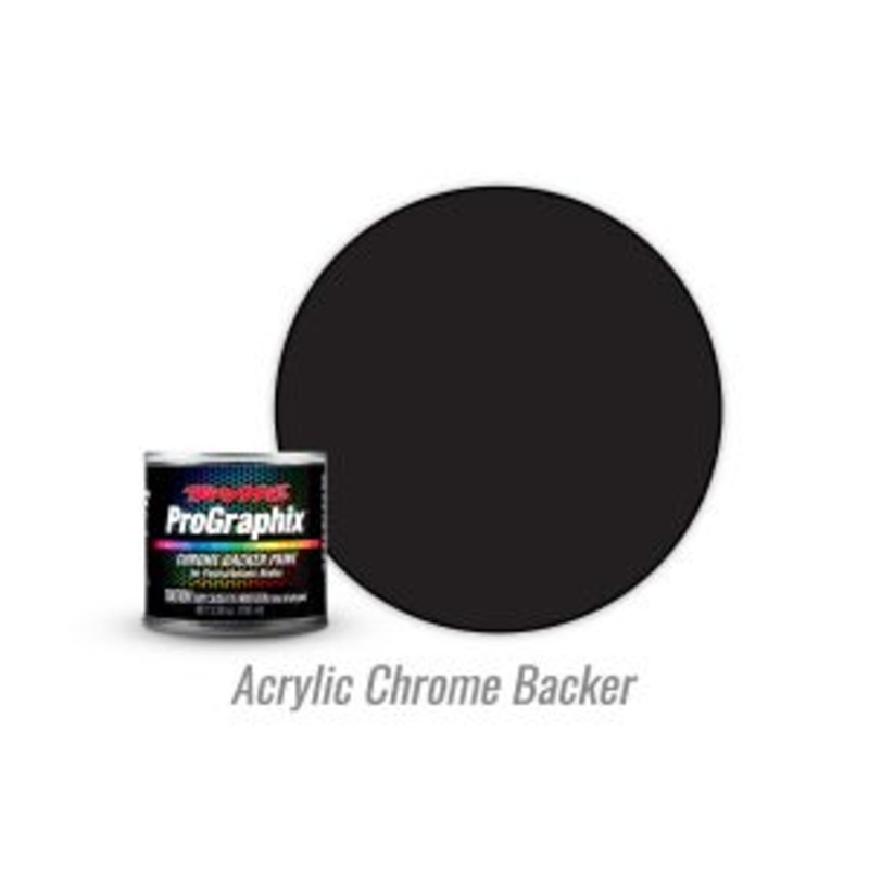 Traxxas Body Paint, Black Backing Paint Acrylic