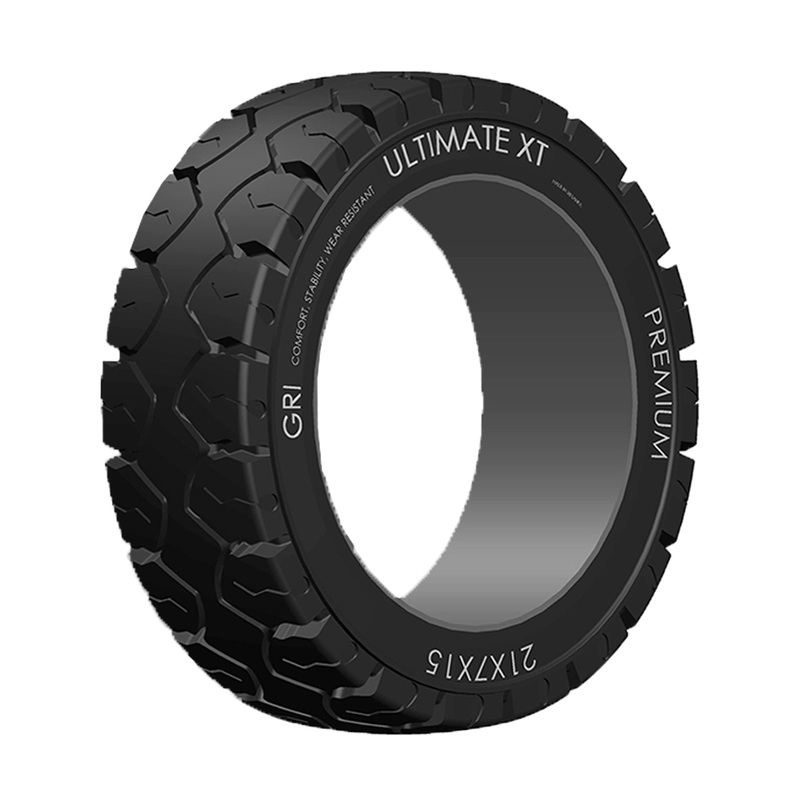 16x6x10 1/2 (406/152-267) 10.5″ GRI ULTIMATE XT Press On Band, LUG, Solid, Black