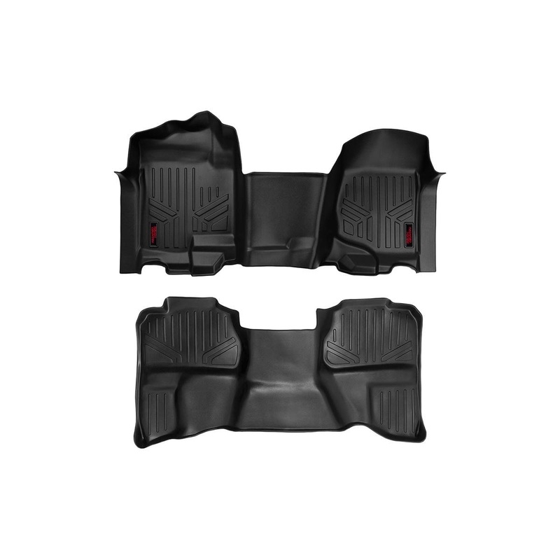 Floor Mats | FR & RR | OV Hump | Ext Cb | Chevy/GMC 1500/2500HD (07-14)