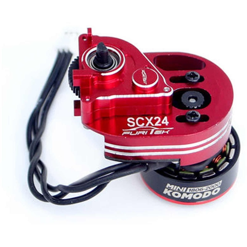 Furitek Mini Stellar Transmission with Mini Komodo Brushless Setup for SCX24