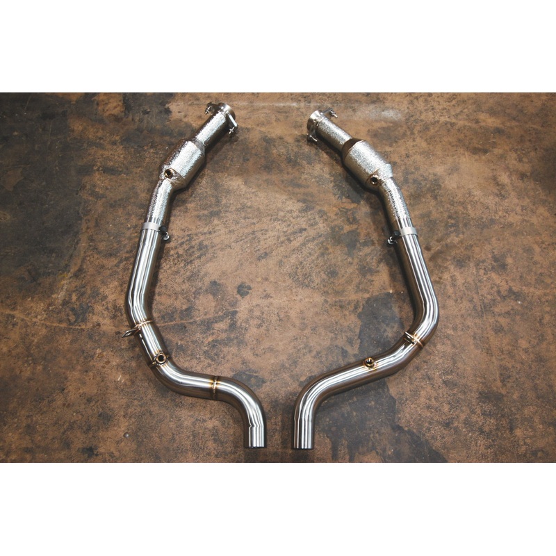 Range Rover Free Flow Front Pipes 200 Cell 2014-2022