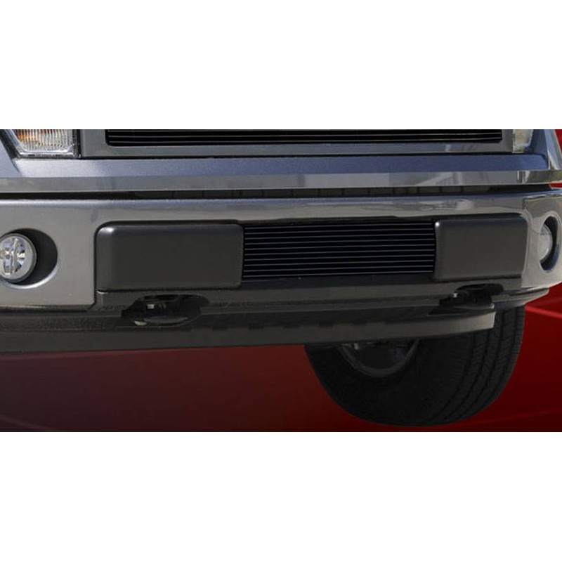 T-REX Grilles 25569B Black Aluminum Horizontal Bumper Grille Fits 2013-2014 Ford F-150