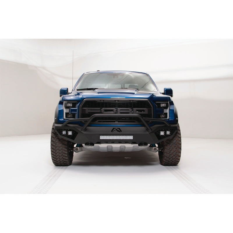 Fab Fours FF17-D4352-1 Vengeance Front Bumper Fits 17-20 F-150