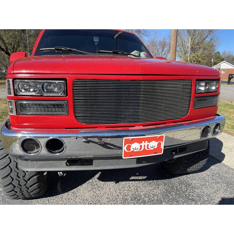 T-REX Grilles 20150 Polished Aluminum Horizontal Grille Fits 1994-1999 GMC Yukon