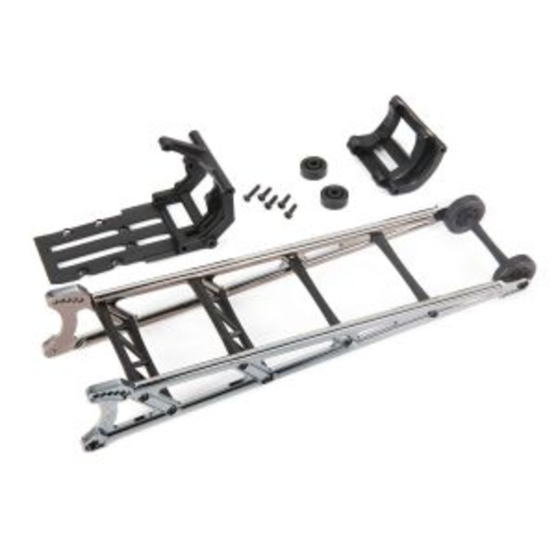 Traxxas wheelie bar black chrome
