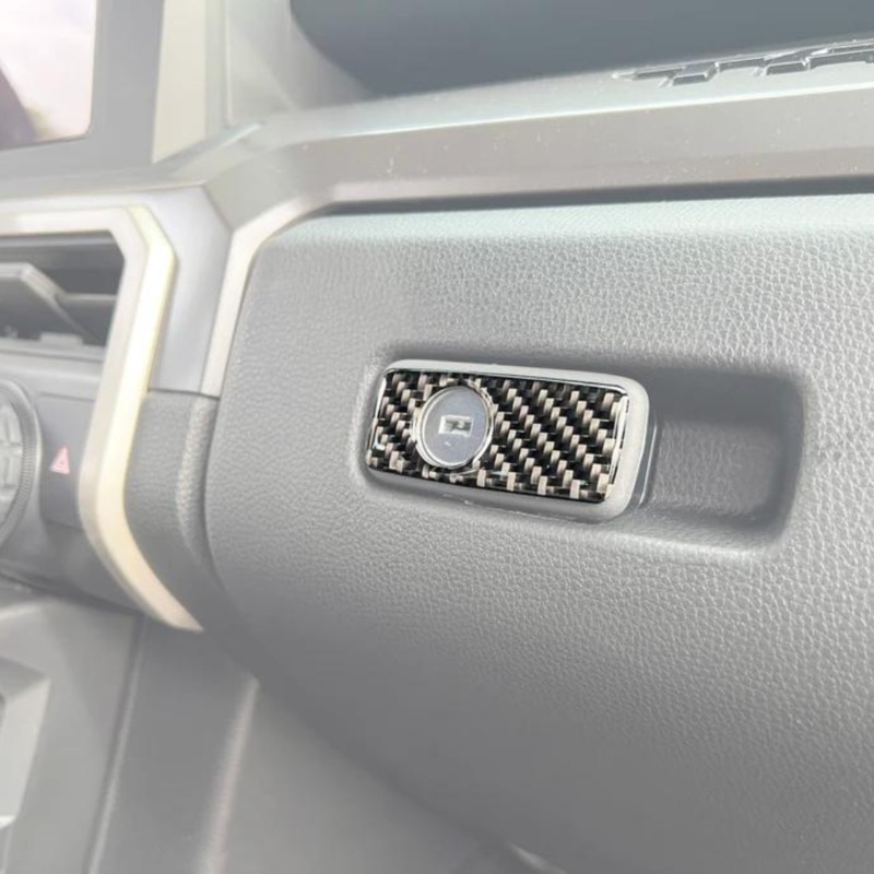 Tufskinz Glovebox Latch Accent Trim for Tacoma (2024-2025)/ 4Runner (2025-2026)
