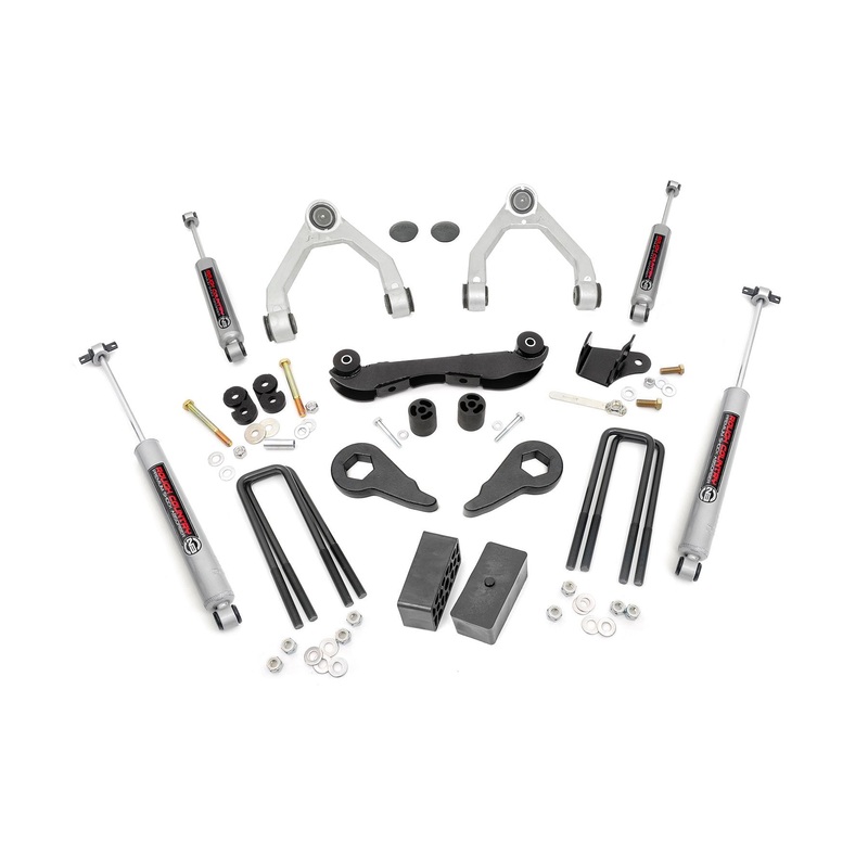 2-3 Inch Lift Kit | Rear Blocks | Chevy C1500/K1500 Truck & SUV 4WD (88-99)