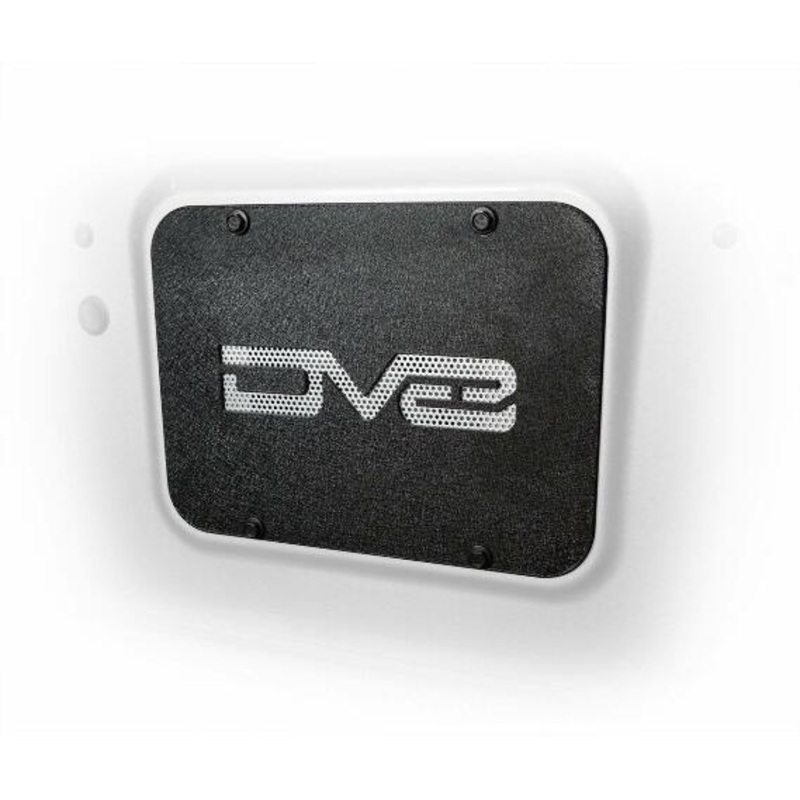 DV8 Offroad | TS01RJK | Spare Tire Delete Kit Compatible with Wrangler JK | Protection Compatible with Tailgate and Wiring | Steel Construction | Black Finish 2007-18