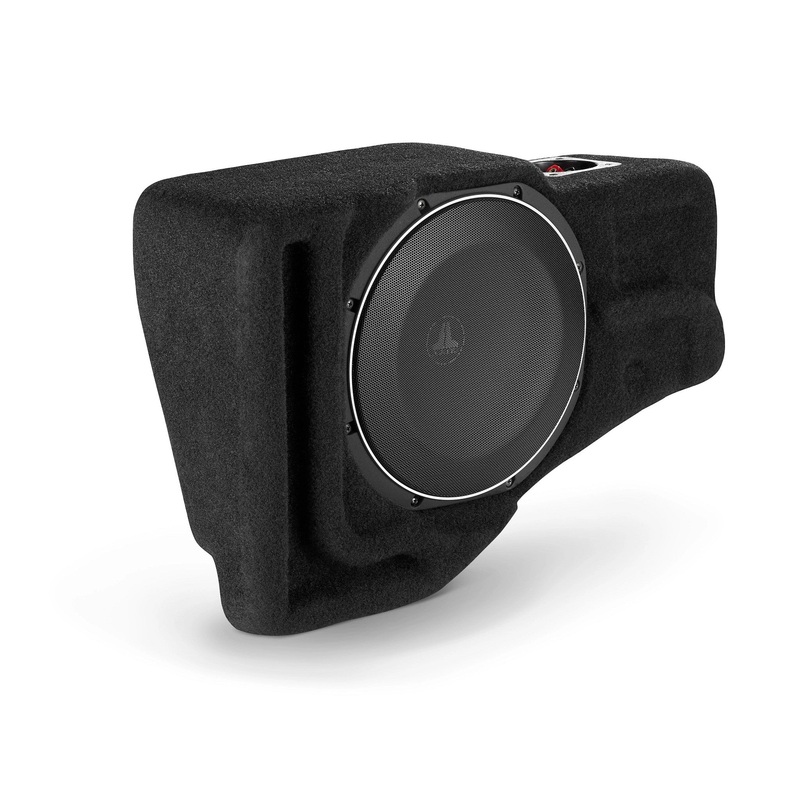 JL Audio – SB-F-EXPED4G/10TW1 Stealthbox Enclosed Subwoofer for 2018-Up Ford Expedition with OEM Subwoofer