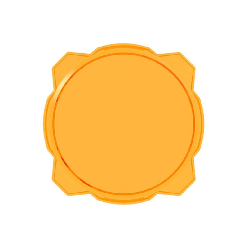 KC HiLiTES 6″ Amber Shield Covers for Gravity Titan/Pro6 Series Lights