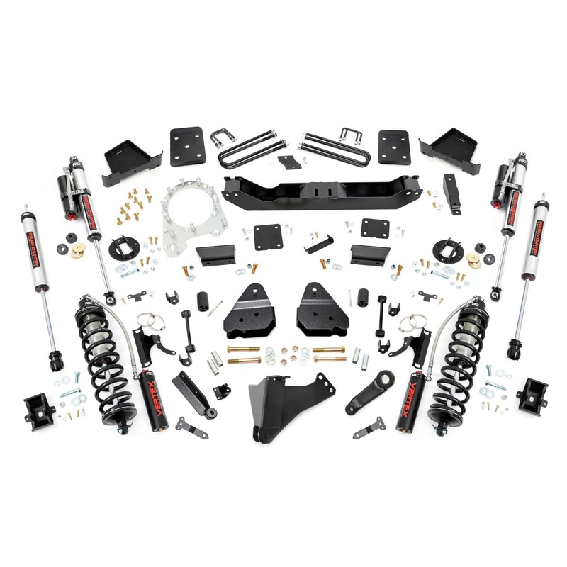 Rough Country 6 Inch Lift Kit Diesel OVLD C/O Vertex Fits Ford F-350 4WD 2017-2022