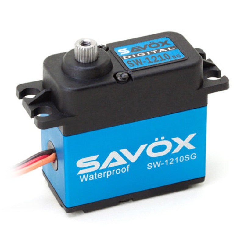 Savox Waterproof High Voltage Coreless Digital Servo with Soft Start 0.13sec / 444.4 @ 7.4V