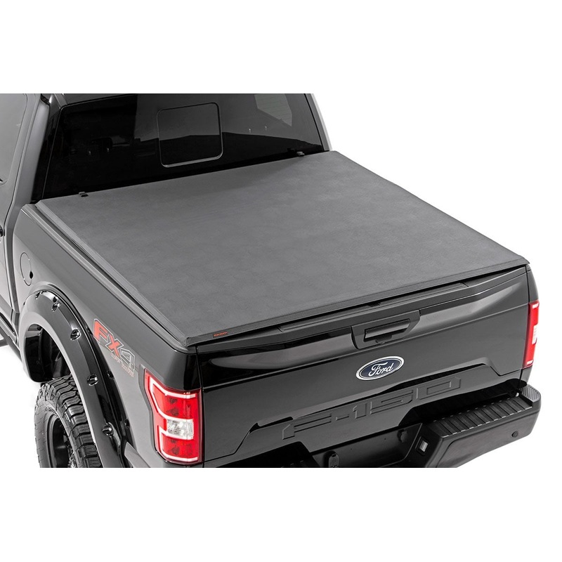 Soft Tri-Fold Bed Cover | 6’7″ Bed | Ford F-150 (15-20)/Raptor (17-20)