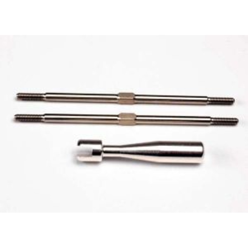 Traxxas Turnbuckles, Titanium 94mm (2)