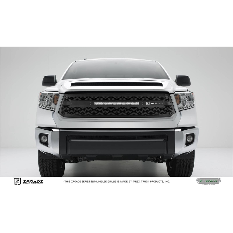 ZROADZ Z319641 Black Mild Steel Main Grille Fits 2014-2017 Toyota Tundra