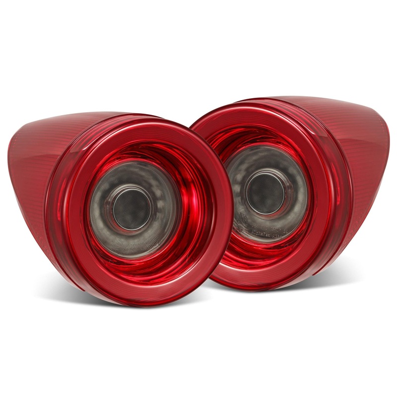 10-15 Ferrari 458 NOVA-Series Prismatic LED Tail Lights – Red Smoke