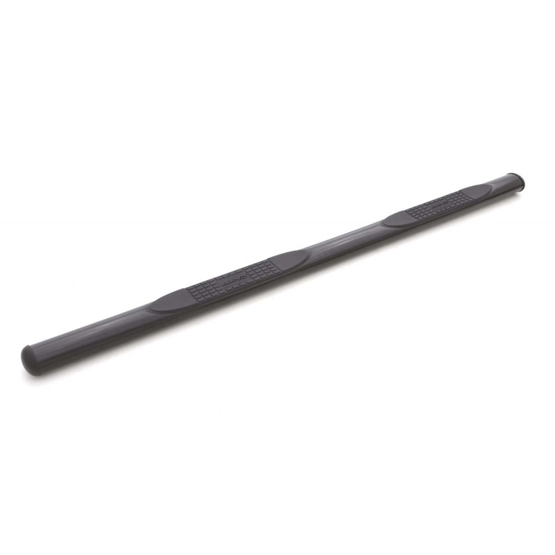 4 In Oval Straight Nerf Bars Steel Black 23690908