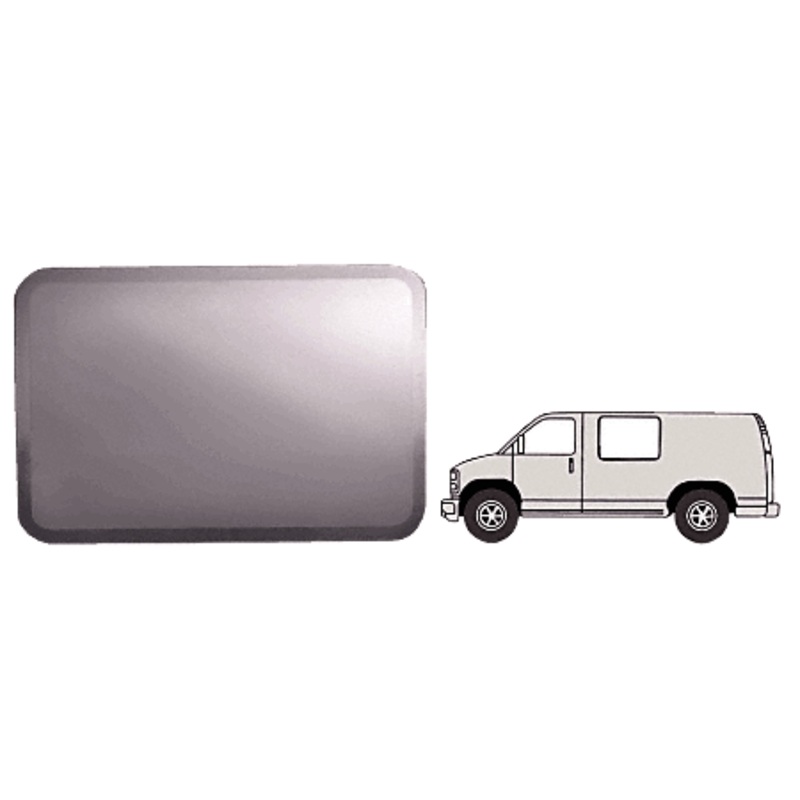 CRL Fixed ‘All-Glass’ Look Window – Drivers Side Forward 1997+ Chevy/GMC Vans 42-3/4″ x 28-1/4″ Conversion Van Windows FW112L