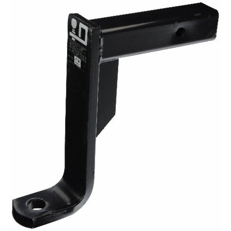 Draw-Tite 2706 9″ Ball Mount (1″ Ball Hole/9-3/4″ Rise/11″ Drop), Black