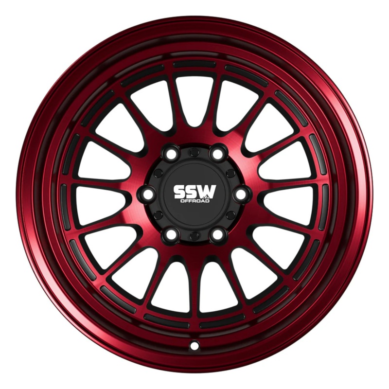SSW Off-Road Dakar Wheel / Crimson / -17X9.0 -25 (LIMITED EDITION)