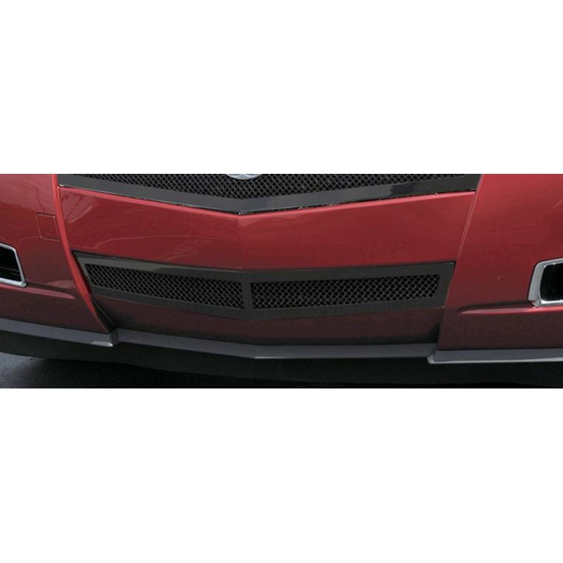 T-REX Grilles 52197 Black Mild Steel Small Mesh Bumper Grille Fits 2008-2013 Cadillac CTS CTS Coupe CTS Sport CTS Sport Wagon