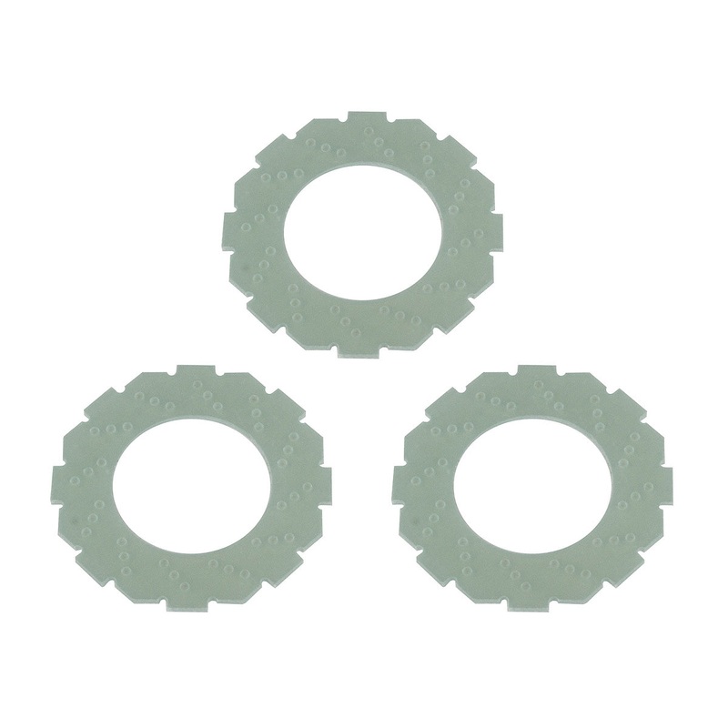 Team Associated Factory Team Octalock LCF Slipper Pads, for DR10, 19mm