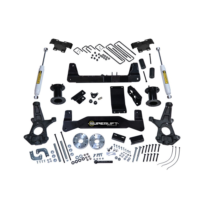 6.5″ Lift Kit-14-18 (19 Old Body) GM 1500 4WD w OE Al or SS Ctrl Arms w SL RrShk K161