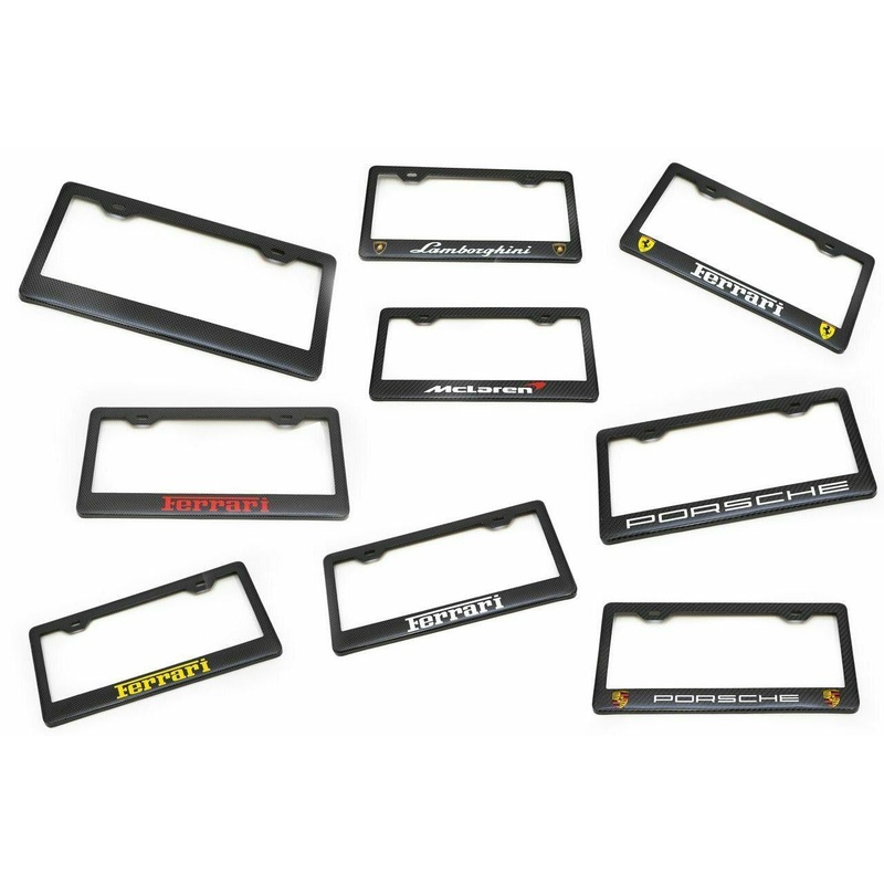 Fabspeed – Carbon Fiber License Plate Frames