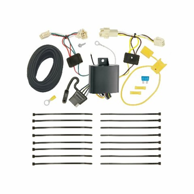 Tekonsha T-One T-Connector Harness, 4-Way Flat, Compatible with Select Toyota Camry