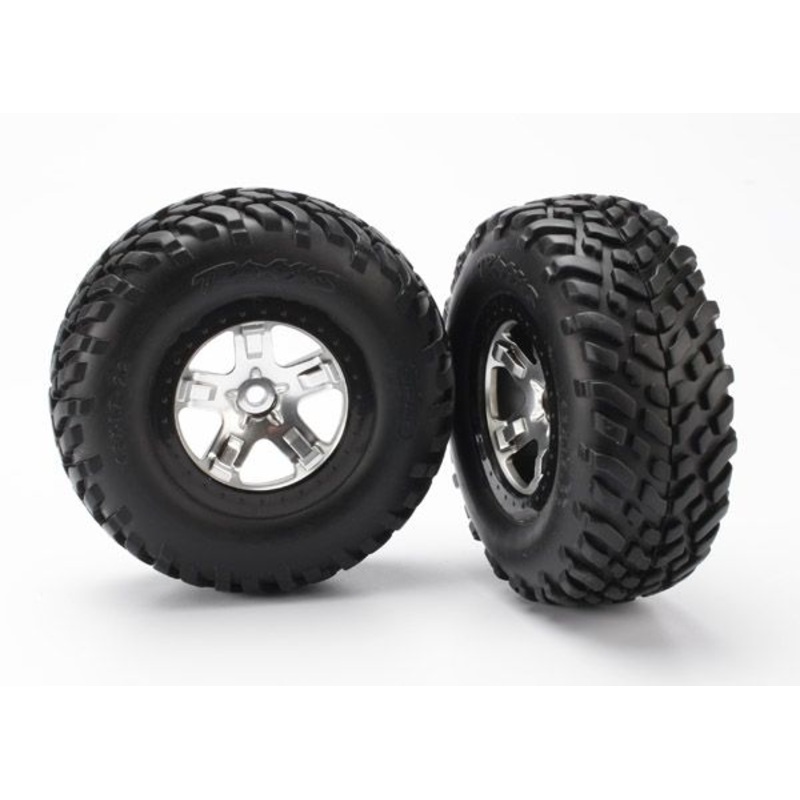 Traxxas t&w sct stn chrome,black/sct of/r