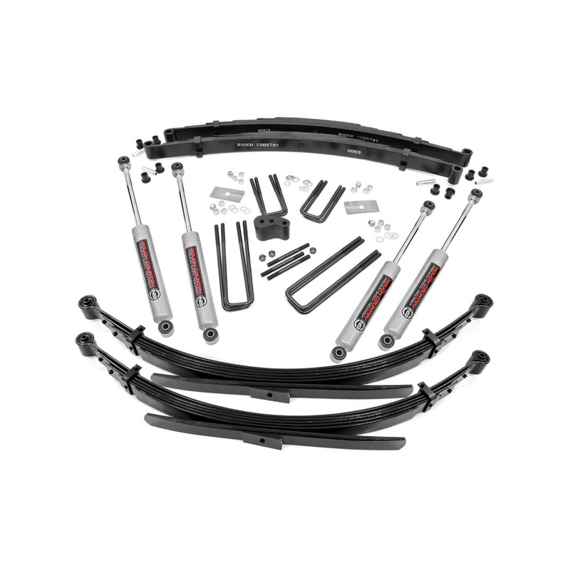 4 Inch Lift Kit | Rear Springs | Dodge W100 Truck/W200 Truck 4WD (1970-1974)