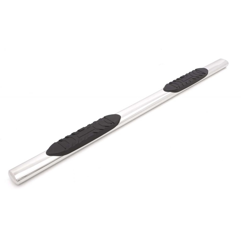 5 In Oval Straight Nerf Bars Stainless Steel Polished 23990004