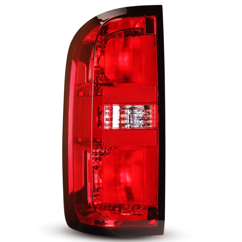 For 2015-2022 Chevy Colorado OE Style Tail Lights 1 Left Side Only – Chrome/Red