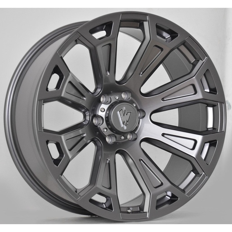 Ram / Chevy 1500 Waldoch Raven 22X10 Grey Stone 6X139.7, 2210246139GS