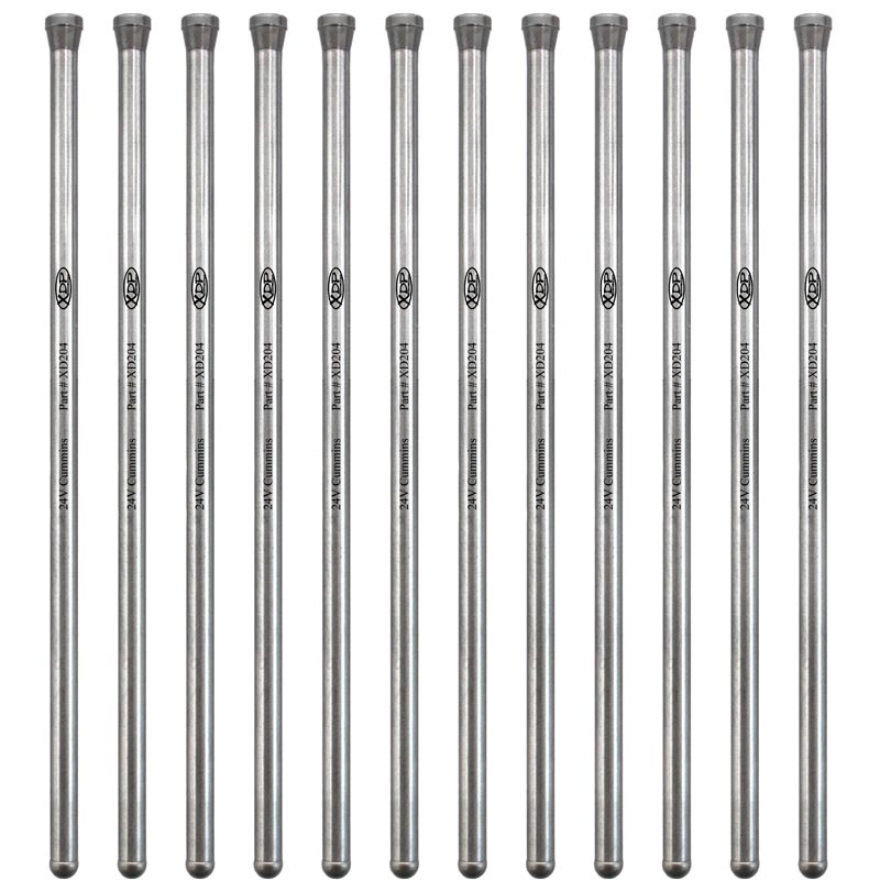 Street Performance Pushrods (3/8 Inch) 98.5-18 Dodge 5.9L/6.7L Cummins XD204 XDP
