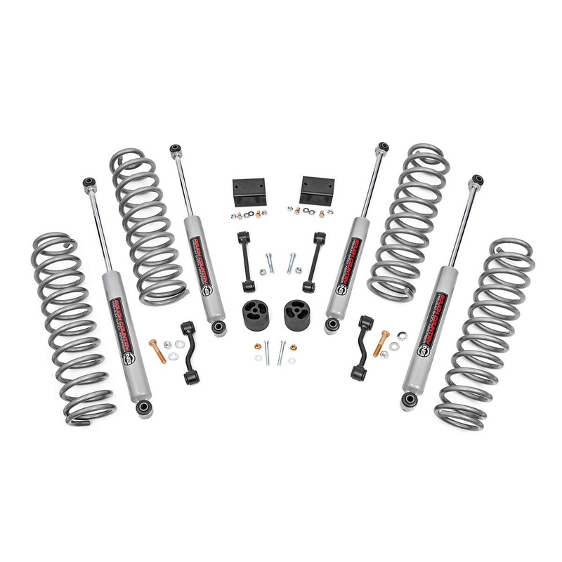2.5 Inch Lift Kit | Coils | Jeep Wrangler Unlimited 4WD (2024)